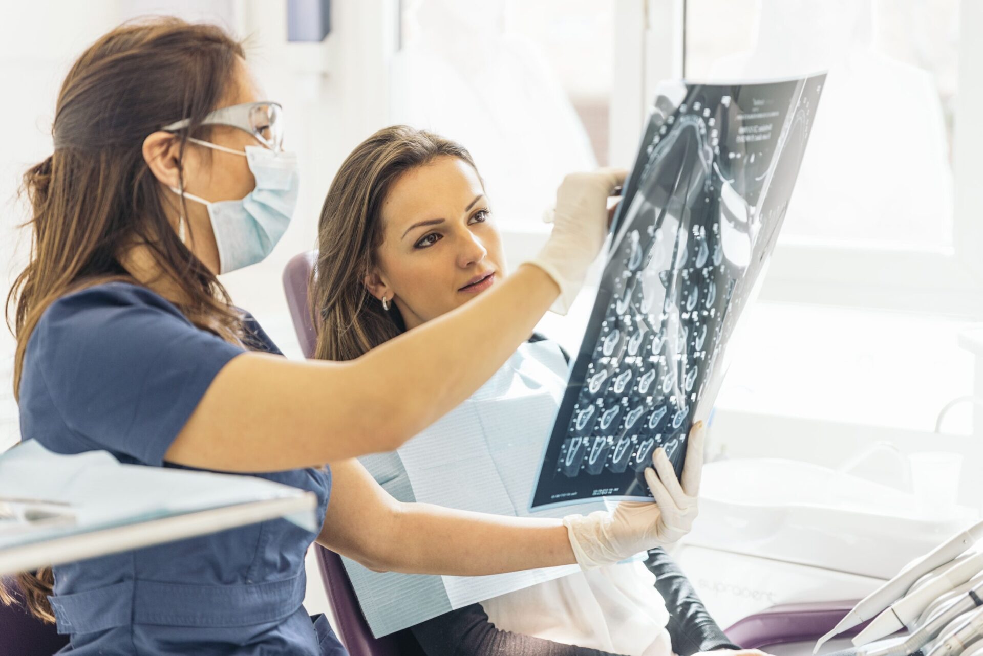 Cone beam dental scan
