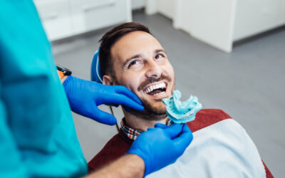 man-at-a-dentist-appointment